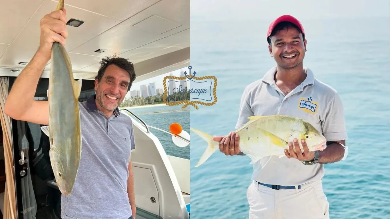 What fish can you catch on a Dubai fishing yacht trip