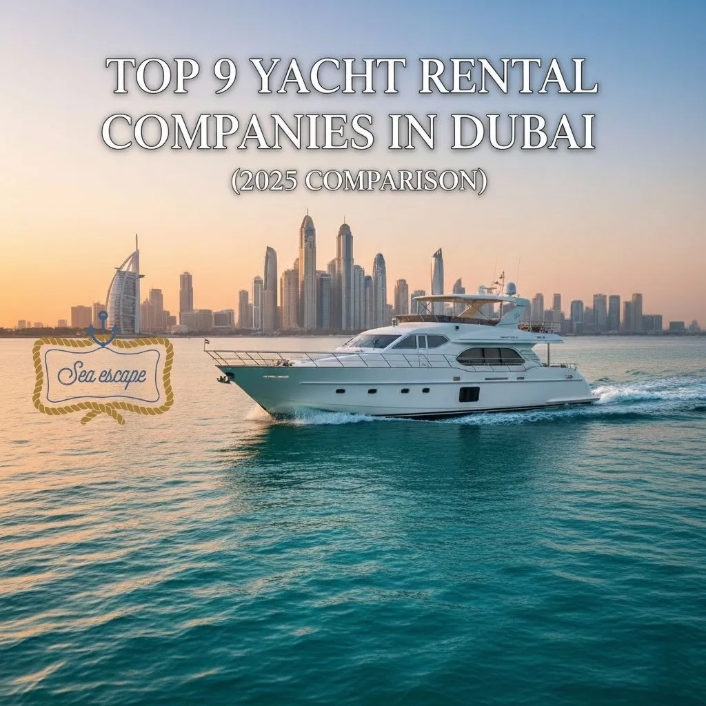 Top 9 Yacht Rental Companies in Dubai 2025 Comparison