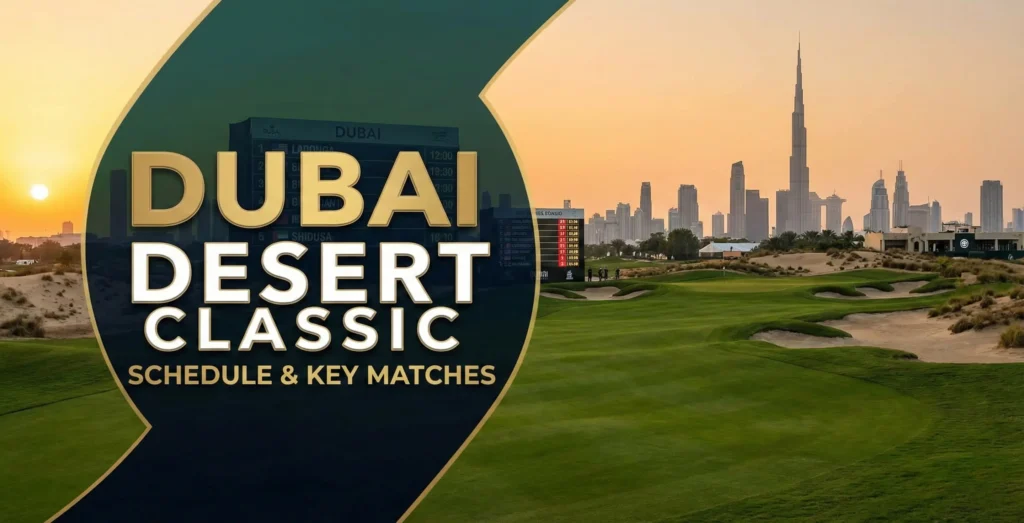 Dubai Desert Classic 2026 Schedule & Key Matches