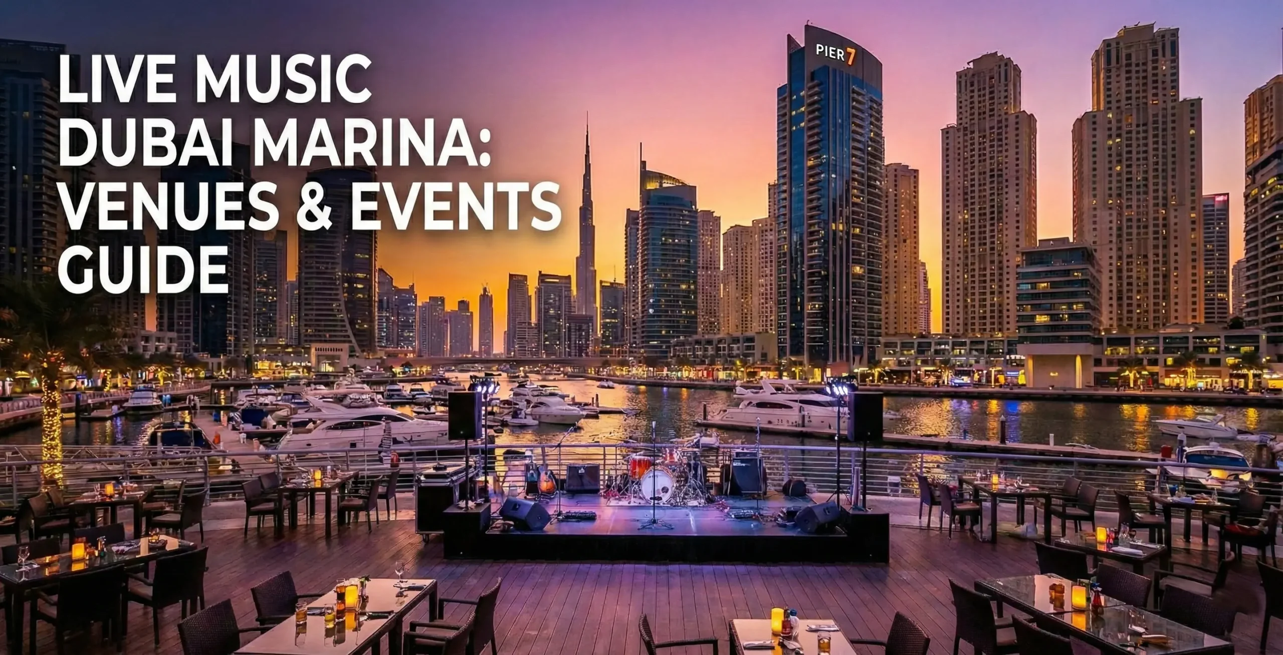 Live music Dubai Marina Venues & Events Guide