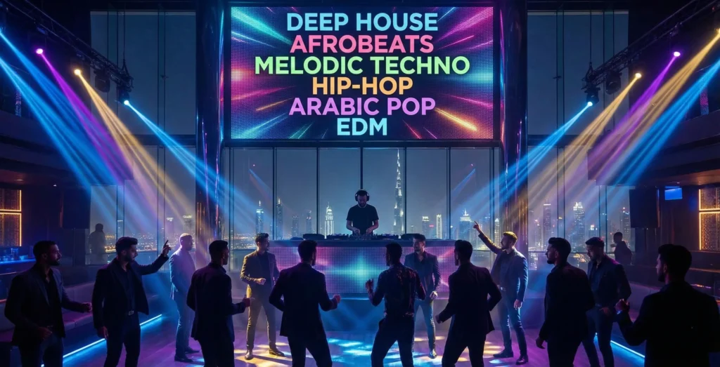 Music genres trending in Dubai clubs