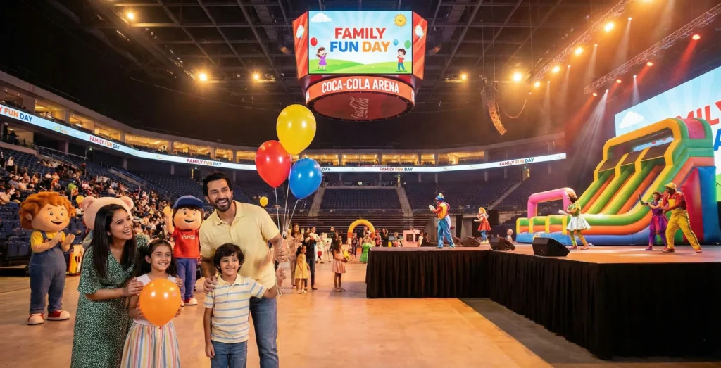 What Events Are on at Coca-Cola Arena ?
